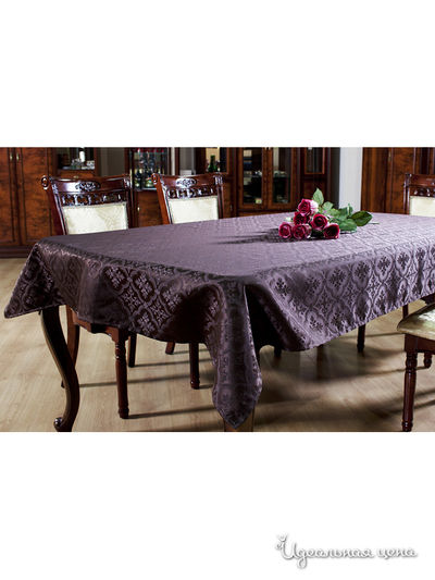 Скатерть, 150*220 см Primavelle, цвет кофейный