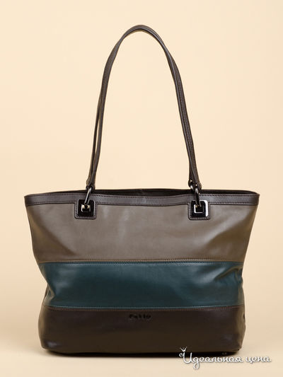 Сумка Palio, цвет коричневый, синий, черный