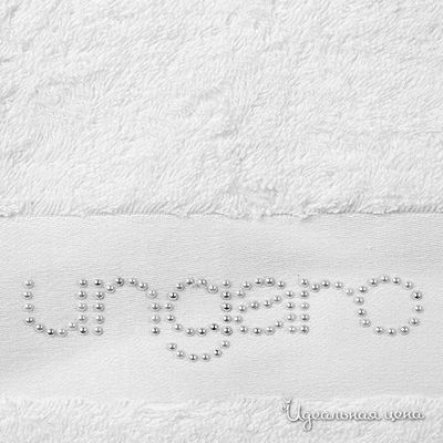 Набор полотенец Emanuel Ungaro PERLE, цвет белый, 40х60 + 60х100 см