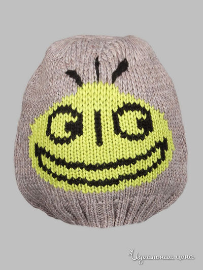 Шапка Passigatti, цвет серый, желтый