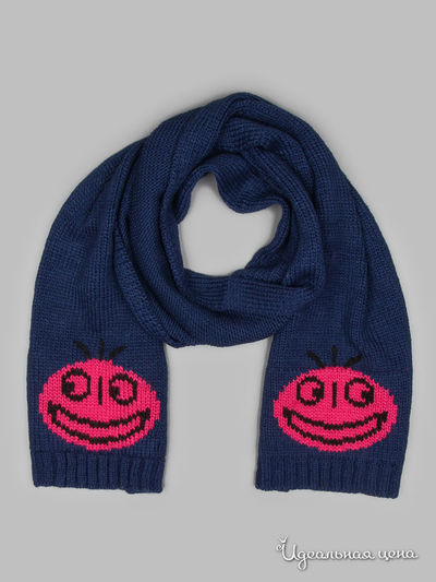 Шарф Passigatti, цвет синий, розовый