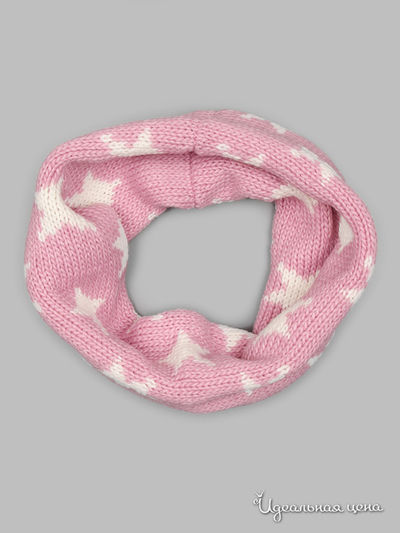 Шарф Passigatti, цвет нежно-розовый, белый