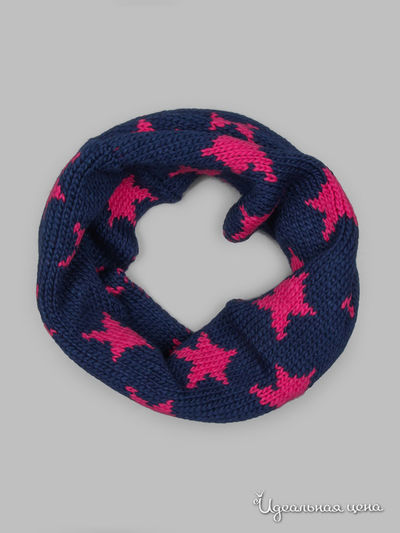 Шарф Passigatti, цвет синий, розовый