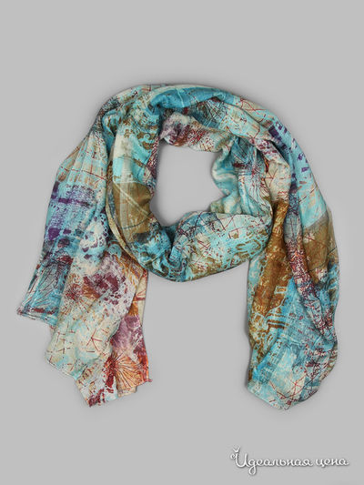 Палантин Passigatti, цвет голубой