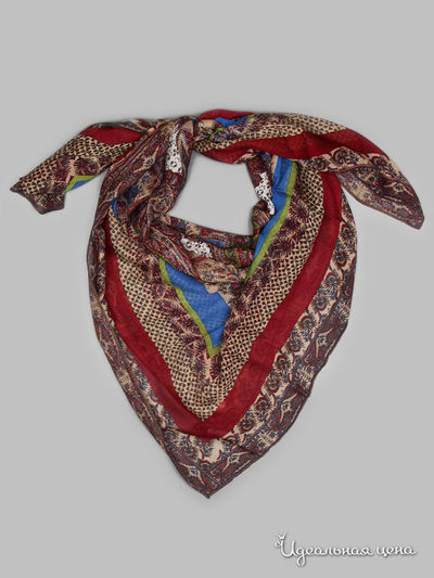 Платок Passigatti, цвет бордовый