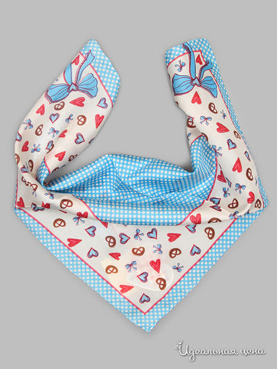 Платок Passigatti, цвет голубой