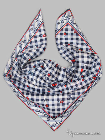 Платок Passigatti, цвет синий/красный