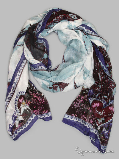 Палантин Passigatti, цвет фиолетовый