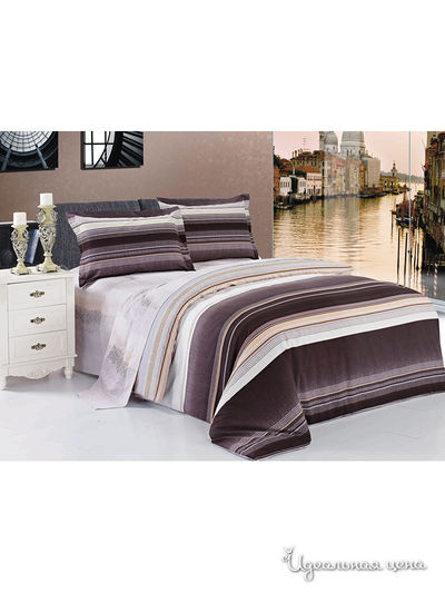 Комплект постельного белья, евро Softline, цвет мультиколор