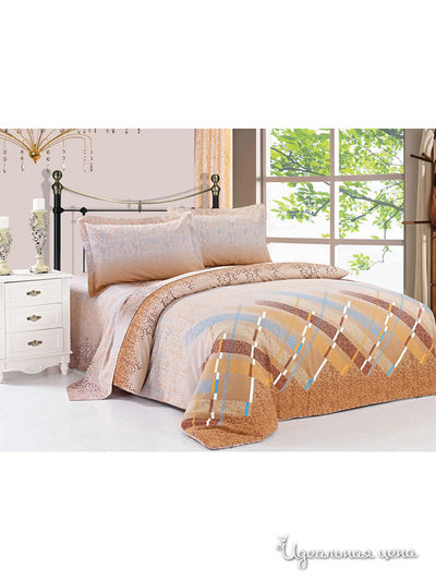 Комплект постельного белья, евро Softline, цвет мультиколор