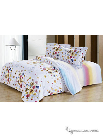 Комплект постельного белья, евро Softline, цвет мультиколор