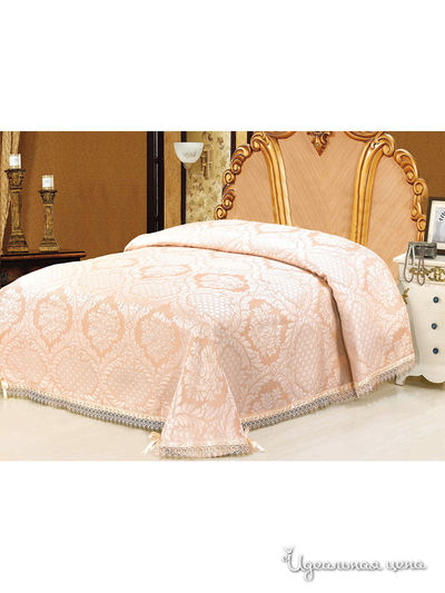 Покрывало, 220х240 Softline, цвет персиковый
