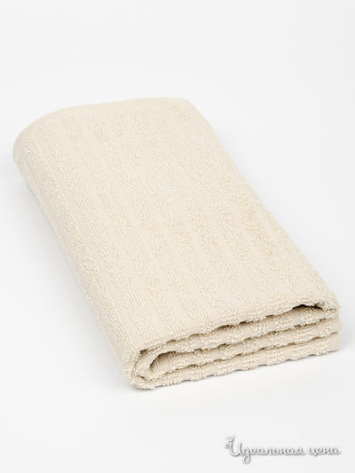 Полотенце Текcтиль для дома, цвет бежевый
