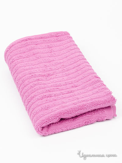 Полотенце Текcтиль для дома, цвет фуксия