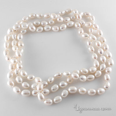 Бусы Migura, цвет сливочный