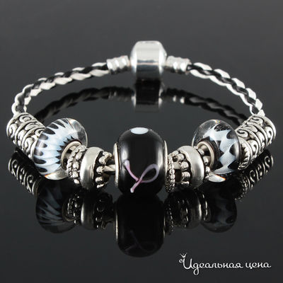 Украшения Migura, цвет Черный, белый, серебрянный