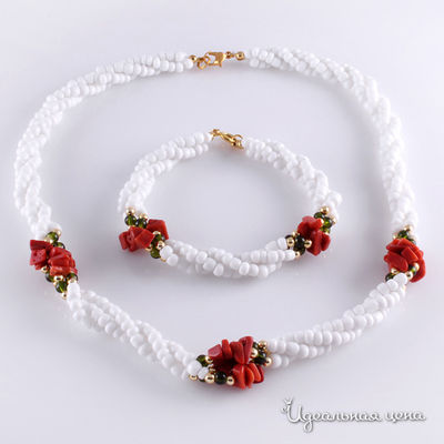 Украшения Migura, цвет белый, красный