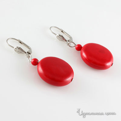 Серьги Migura, цвет Красный