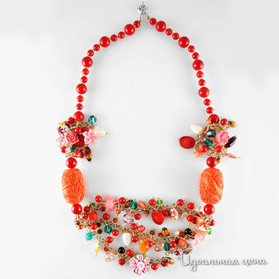 Колье Эсмеральда, цвет красный