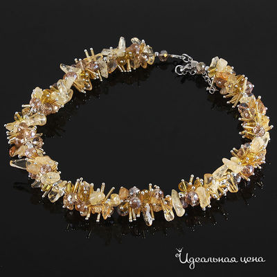 Колье Migura, цвет желтый