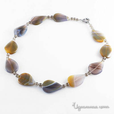 Колье Migura, цвет серый