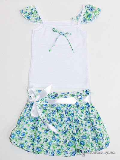 Комплект Figaro, цвет голубой/белый