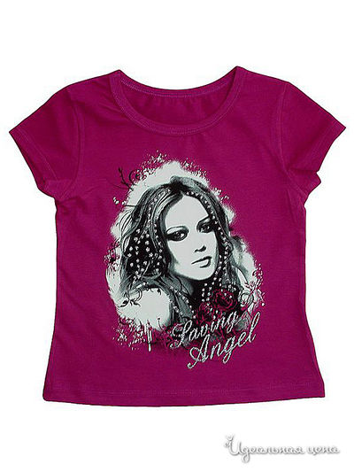 Футболка Figaro, цвет малиновый