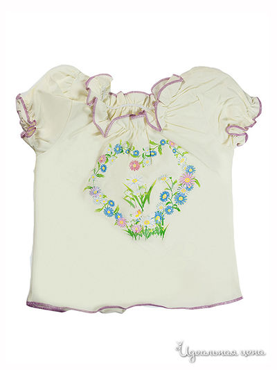 Футболка Figaro, цвет молочный