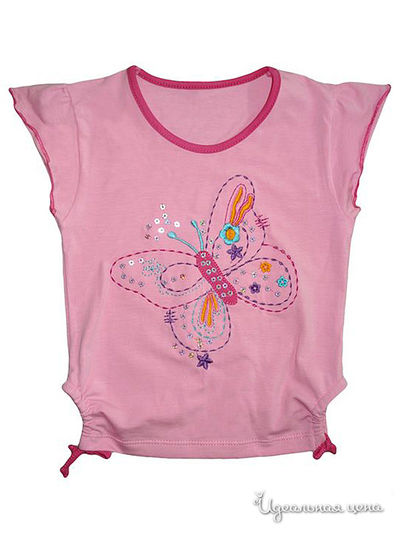 Футболка Figaro, цвет розовая