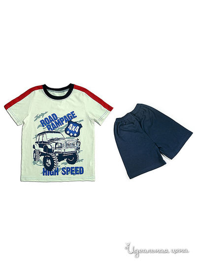 Комплект Figaro, цвет молочный/синий