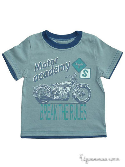 Футболка Figaro, цвет светло-серый