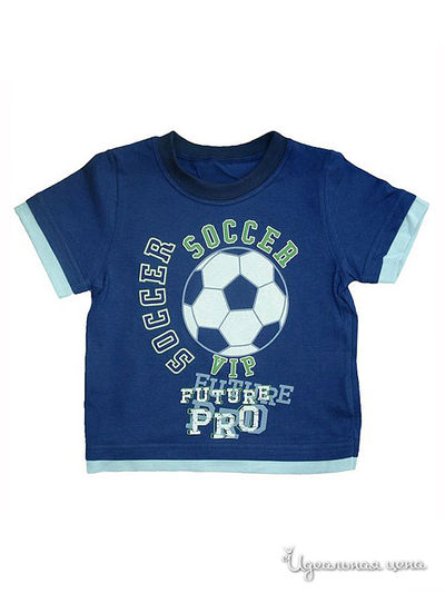 Футболка Figaro, цвет синий