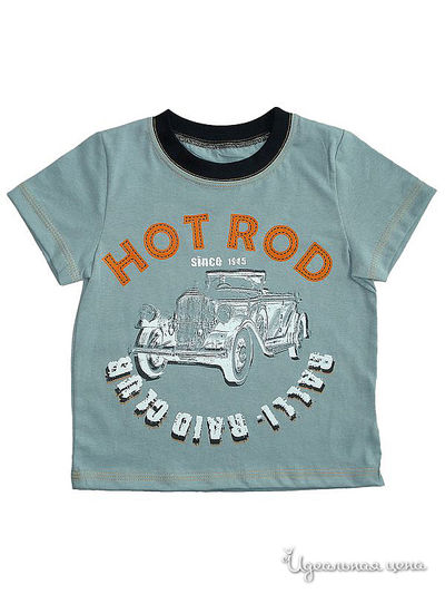 Футболка Figaro, цвет светло-серый