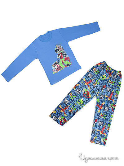 Пижама Figaro, цвет бирюзовый