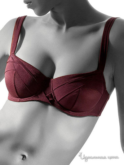 Бюстгальтер Charmante, цвет бордовый