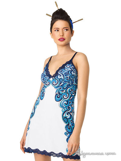 Комплект Charmante, цвет белый, синий