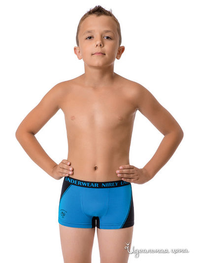 Трусы Nirey, цвет черный, бирюза