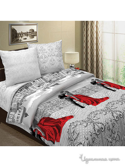 Комплект постельного белья  1,5-спальный 8 блаженство, цвет мультиколор