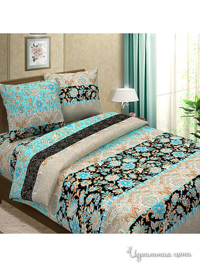 Комплект постельного белья 2-спальный 8 блаженство, цвет мультиколор