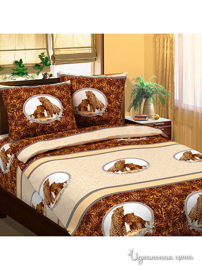 Комплект постельного белья Евро 8 блаженство, цвет мультиколор