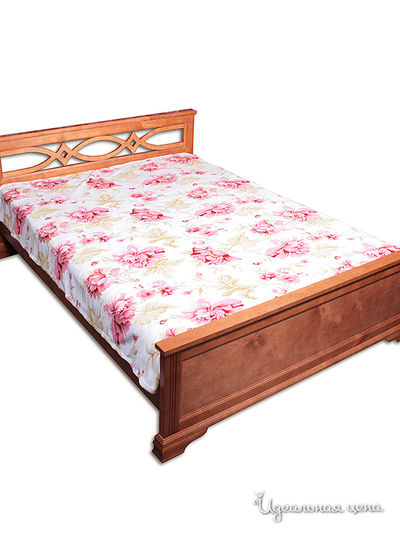 Плед, 180*220 см Amore Mio, цвет молочный, розовый, бежевый