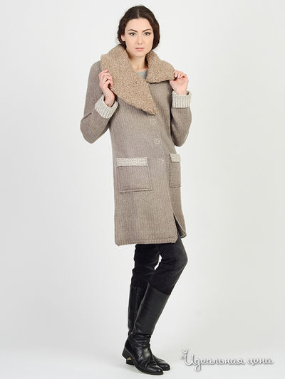 Кардиган Ermanno Scervino, цвет бежевый