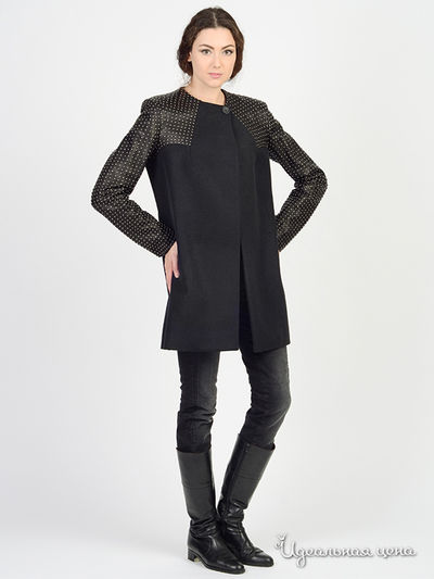 Пальто Pierre Balmain, цвет черный