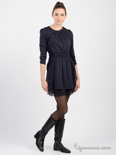 Платье Ermanno Scervino, цвет синий