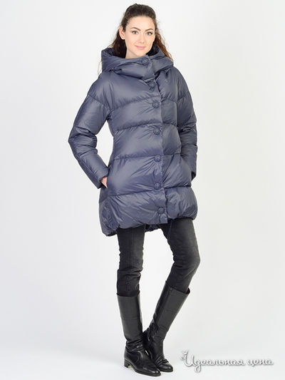 Пуховик Ermanno Scervino, цвет синий