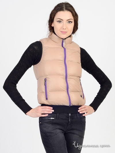 Жилет Costume National, цвет светло-коричневый