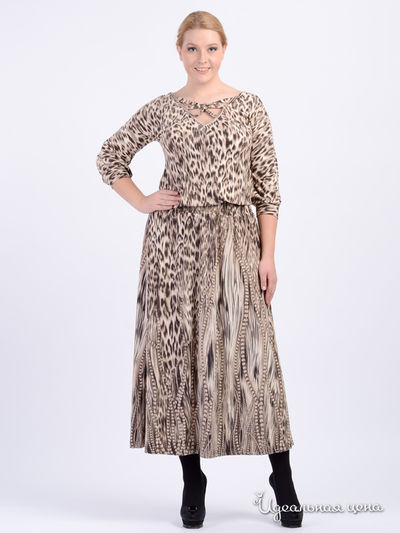 Платье МадаМ Т, цвет Коричневый