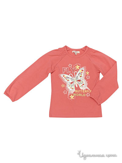 Лонгслив PlayToday, цвет ярко-розовый