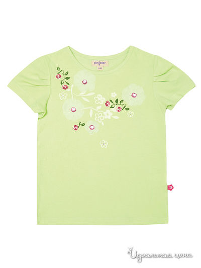 Лонгслив PlayToday, цвет салатовый