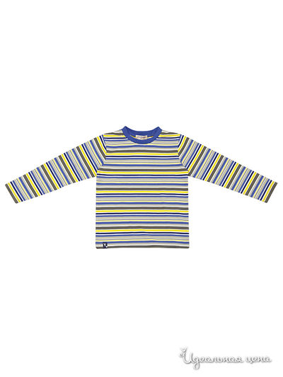 Футболка PlayToday, цвет серый, синий, желтый, белый